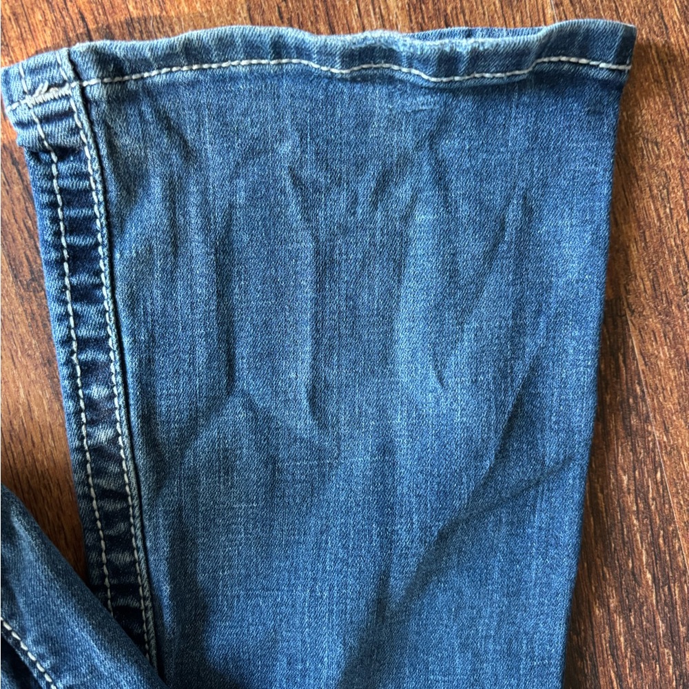 Miss Me Girls Blue Jeans with Embellished Pockets - Picture 11 of 11